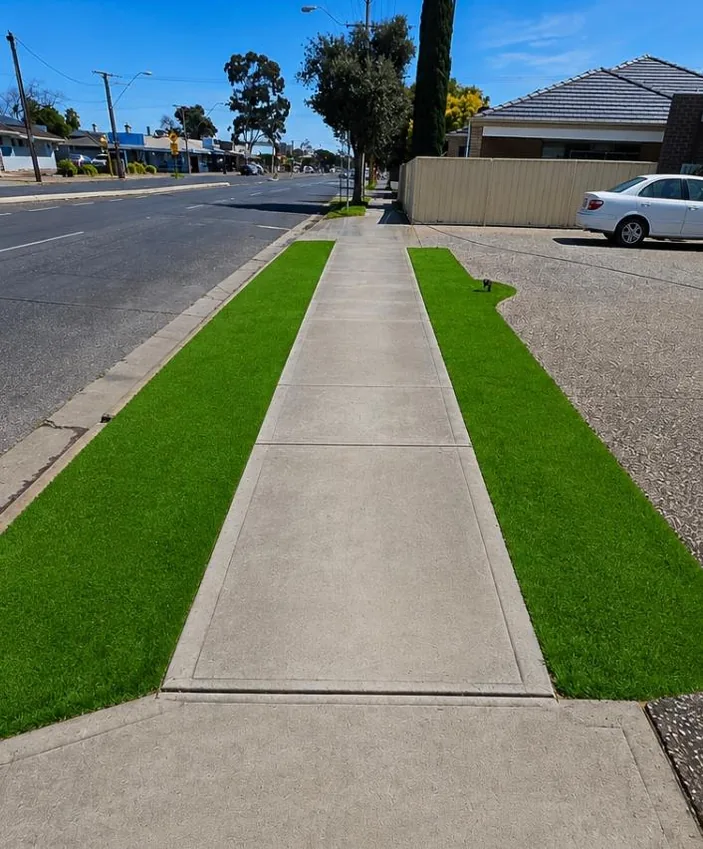 After: Nature Strip Transformation - Before & After